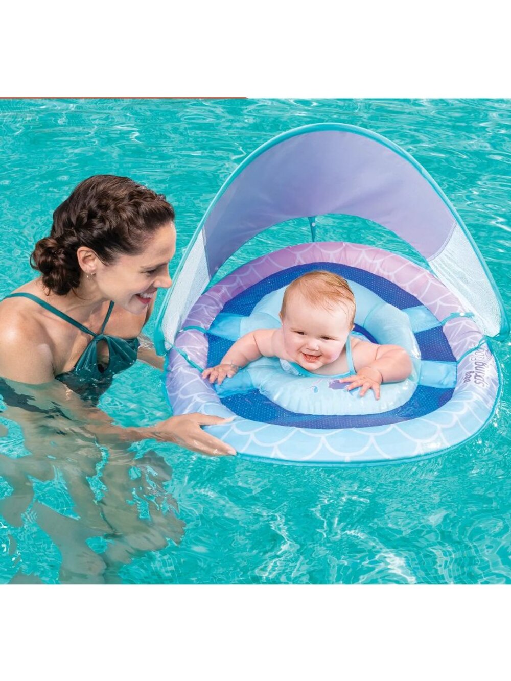 SwimWays Baby Spring Float Sun Canopy - NEW